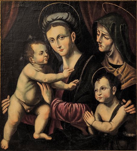 Madonna col Bambino S.Giovannino e S.anna